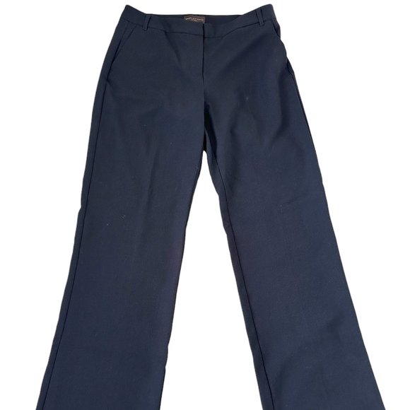 Dana Buchman Women Black Dress Pants Size 8 Pre-owned & in Excellent Condition - Picture 1 of 3